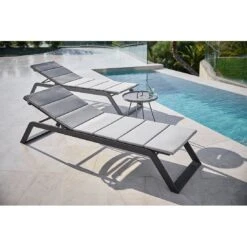 Cane-Line Siesta Gartenliege Aluminium/Sunbrella Grey 17 Cane-Line Siesta Gartenliege Aluminium/Sunbrella Grey -Garten Leben cane line siesta gartenliege aluminium sunbrella 1465181 8