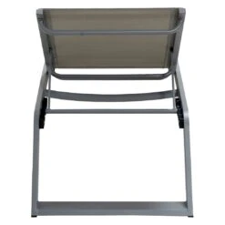 Cane-Line Siesta Gartenliege Aluminium/Textilene Light Grey -Garten Leben cane line siesta gartenliege aluminium sunbrella 1465192 6