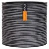 Capi Nature Rib Pflanztopf Ø16,6x15,2cm Schwarz -Garten Leben capi nature rib pflanztopf durchm16 6x15 2cm 1411292 1