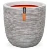 Capi Riffle Pflanztopf Ø43x41cm Kunststoff Elfenbein -Garten Leben capi riffle nl pflanztopf o43x41cm kunststoff elfenbein 1230507 1