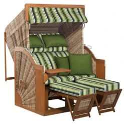 DeVries Pure Comfort XL Strandkorb Pinie/Geflecht Des.454 Seashell 5 DeVries Pure Comfort XL Strandkorb Pinie/Geflecht Des.454 Seashell -Garten Leben devries purer comfort xl strandkorb pinie geflecht des 454 seashell 1245753 1