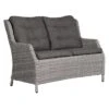 DeVries Salou Gartensofa Geflecht/Olefin Old White/Alpha Grey -Garten Leben devries salou 2 sitzersofa geflecht olefin 1352772 1