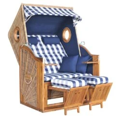 DeVries Trend 45 Strandkorb Akazie/Geflecht Des.743 Walnuss 10 DeVries Trend 45 Strandkorb Akazie/Geflecht Des.743 Walnuss -Garten Leben devries trend 45 strandkorb akazie geflecht des 743 walnuss 1245984 2