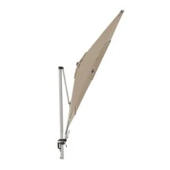 Doppler Active Ampelschirm Ø370cm Greige -Garten Leben doppler active ampelschirm o370cm alu graphit 846 greige 1247194 5