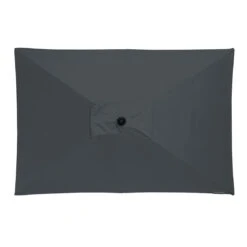 Doppler Active Mittelstockschirm 210x140cm - Mit Kurbel Anthrazit -Garten Leben doppler active balkonschirm 210x140cm alu kurb auto tilt anthrazit 1251583 3