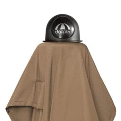 Doppler Active Mittelstockschirm 210x140cm - Mit Kurbel Greige -Garten Leben doppler active balkonschirm 210x140cm alu kurb auto tilt greige 1251594 4