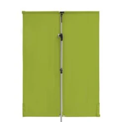 Doppler Active Mittelstockschirm 180x130cm Grün -Garten Leben doppler active balkonschirm blende 180x130cm stahl silber green 1188652 3
