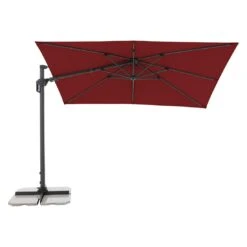 Doppler Active Green Edition Ampelschirm 310x210cm Bordeaux -Garten Leben doppler active green edition ampelschirm 310x210cm 1446855 5