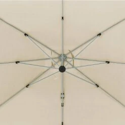 Doppler Active Pendelschirm 350x260cm Mit Windauslass Natur -Garten Leben doppler active ii ampelschirm 350x260cm alu graphit 820 natur 1307804 8