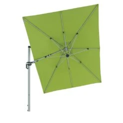 Doppler Active Pendelschirm 350x260cm Mit Windauslass Grün -Garten Leben doppler active ii ampelschirm 350x260cm alu graphit 836 grun 1307826 3