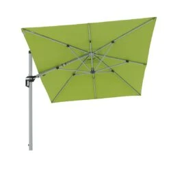 Doppler Active Pendelschirm 350x260cm Mit Windauslass Grün -Garten Leben doppler active ii ampelschirm 350x260cm alu graphit 836 grun 1307826 4