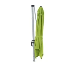 Doppler Active Pendelschirm 350x260cm Mit Windauslass Grün -Garten Leben doppler active ii ampelschirm 350x260cm alu graphit 836 grun 1307826 6