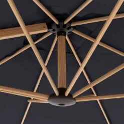 Doppler Alu-Wood Ultra Ampelschirm 300x220cm Holzoptik/Aluminium Anthrazit -Garten Leben doppler alu wood ultra ampelschirm 300x220cm holzoptik aluminium 1350594 10