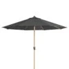 Doppler Alu-Wood Ultra Marktschirm Ø350cm Aluminium/Holzoptik Anthrazit -Garten Leben doppler alu wood ultra marktschirm durchm350cm aluminium holzoptik 1355764 1