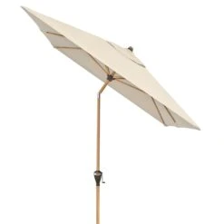 Doppler Alu-Wood Ultra Stockschirm 300x200cm Aluminium/Holzoptik Natur -Garten Leben doppler alu wood ultra stockschirm 300x200cm aluminium holzoptik 1350484 3