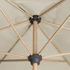 Doppler Alu-Wood Ultra Stockschirm 300x200cm Aluminium/Holzoptik Natur -Garten Leben doppler alu wood ultra stockschirm 300x200cm aluminium holzoptik 1350484 7