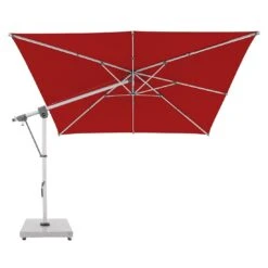 Doppler Ampelschirm Expert 300x300cm Rot -Garten Leben doppler ampelschirm expert 300x300cm 1359460 2
