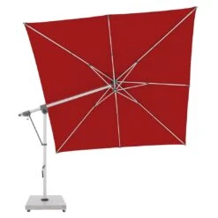 Doppler Ampelschirm Expert 300x300cm Rot -Garten Leben doppler ampelschirm expert 300x300cm 1359460 3