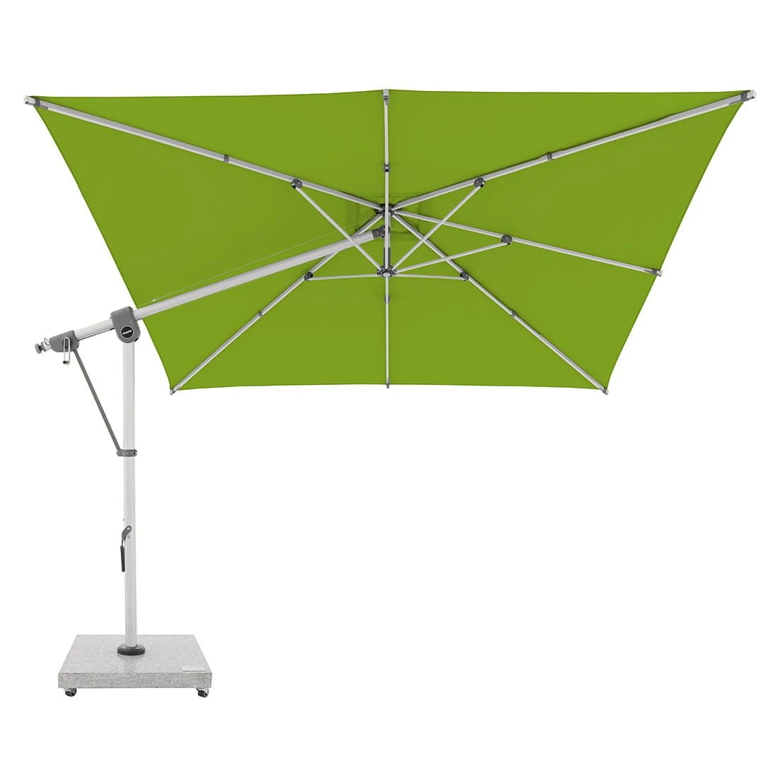 Doppler Ampelschirm Expert 300x300cm Smaragdgrün 4 Doppler Ampelschirm Expert 300x300cm Smaragdgrün – Bild 2