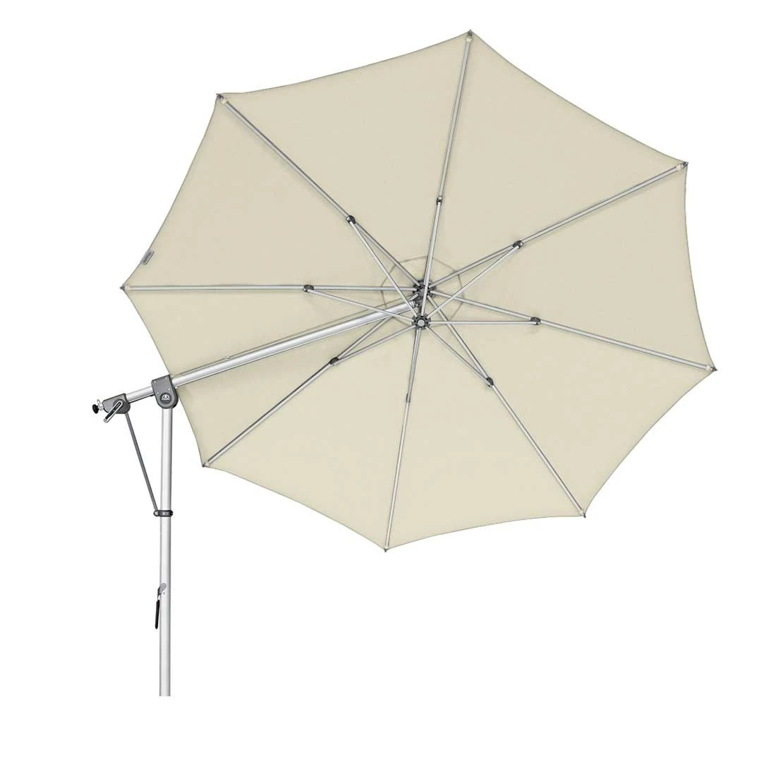 Doppler Expert Ampelschirm Ø350 Axial Schwenkbar Natur 6 Doppler Expert Ampelschirm Ø350 Axial Schwenkbar Natur – Bild 4