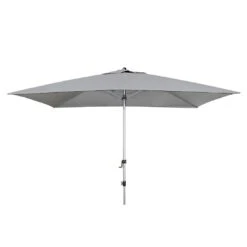 Doppler Expert Sonnenschirm 300x200cm Mit Kurbel Hellgrau -Garten Leben doppler expert sonnenschirm 300x200cm mit kurbel 55020 1