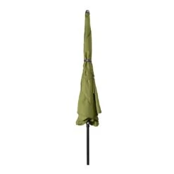 Doppler Sunline Waterproof Mittelstockschirm 225x120cm Anthrazit/Pistazie -Garten Leben doppler sunline waterproof balkonschirm 225x120cm m volant anthrazit pistazie 1300709 3