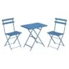 Emu Arc En Ciel Gartenmöbel-Set 3-tlg. Tisch 70x50cm Marineblau -Garten Leben emu arc en ciel balkonset 3 tlg tisch 70x50cm 1414383 1