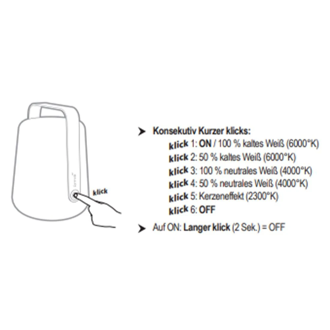 Fermob Balad Outdoor-Lampe 38cm Aluminium/Polyethylen Lehmgrau 4 Fermob Balad Outdoor-Lampe 38cm Aluminium/Polyethylen Lehmgrau – Bild 2