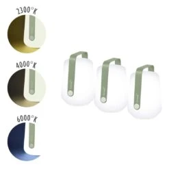 Fermob Balad Outdoor-Lampe 3er-Set Aluminium/Polyethylen Kaktus -Garten Leben fermob balad outdoor lampe 3tlg alu polyethylen 1372253 2