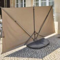 Siena Garden Ben Sichtschutz 150x280cm Stahl/Polyester Matt Anthrazit/Taupe -Garten Leben fiam ben sichtschutz 150x280cm stahl polyeser 1363871 11