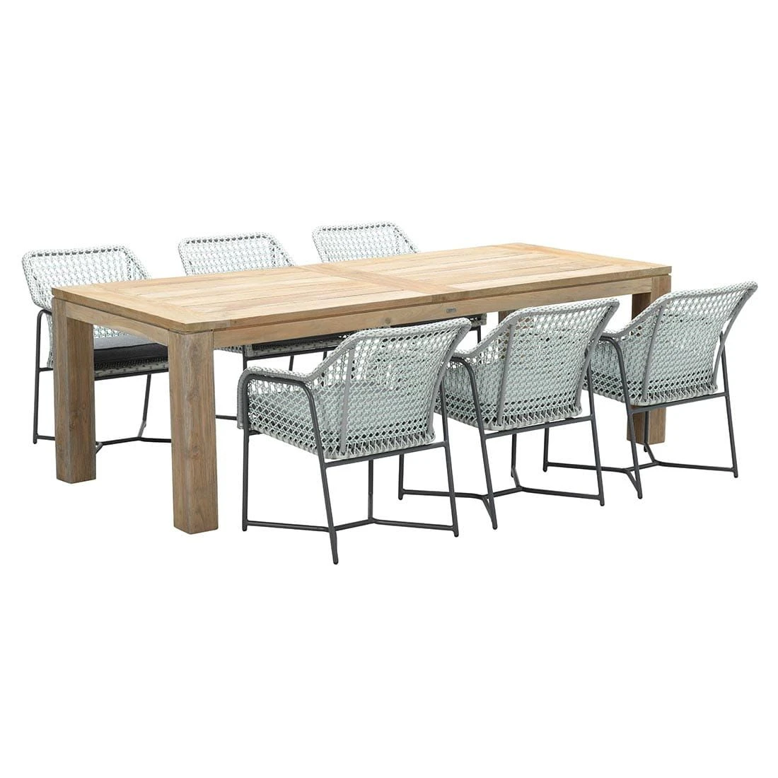 Garden Impressions Bellevue Diningsessel Aluminium/Rope Carbon Black/Grey 8 Garden Impressions Bellevue Diningsessel Aluminium/Rope Carbon Black/Grey – Bild 6