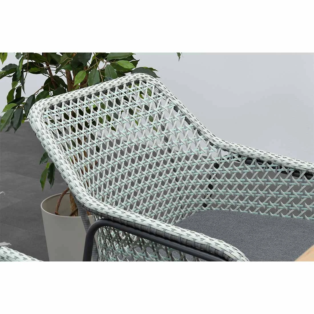 Garden Impressions Bellevue Diningsessel Aluminium/Rope Carbon Black/Grey 10 Garden Impressions Bellevue Diningsessel Aluminium/Rope Carbon Black/Grey – Bild 8