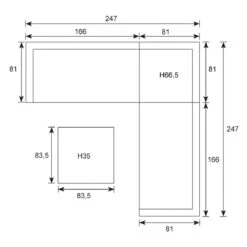 Garden Impressions Bianca Ecklounge Aluminium/Polyester Carbon Black/Copper -Garten Leben garden impressions bianca loungeecke aluminium polster 1350000 11