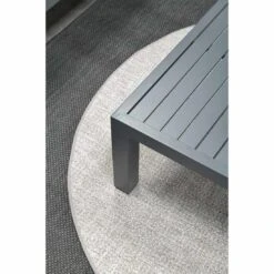 Garden Impressions Bianca Ecklounge Aluminium/Polyester Carbon Black/Copper -Garten Leben garden impressions bianca loungeecke aluminium polster 1350000 13