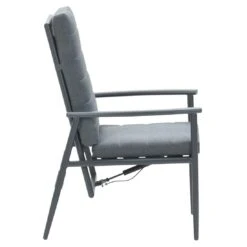 Garden Impressions Biola Verstellsessel Aluminium/Polyester Carbon Black/Mystic Grey -Garten Leben garden impressions biola verstellsessel aluminium polster 1350033 3