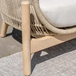 Garden Impressions Talara Loungeset 4-tlg. Akazie/Polster Akazie White Wash/Sand -Garten Leben garden impressions talara loungeset 4 tlg akazie polster 1436185 6