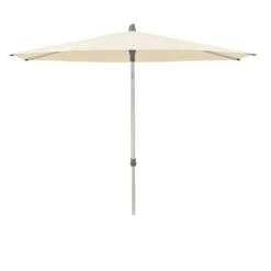 Glatz Alu Smart Easy Mittelstockschirm 240x240cm Eggshell -Garten Leben glatz alu smart easy stockschirm 240x240 150 natur 1