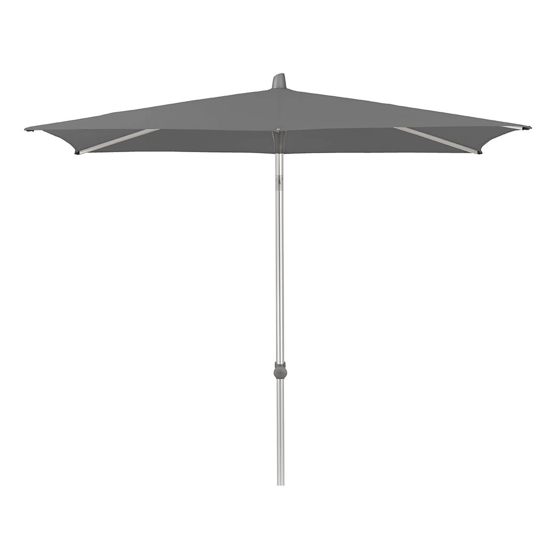 Glatz Alu-Smart Easy Mittelstockschirm 250x200 Cm Stone Grey 4 Glatz Alu-Smart Easy Mittelstockschirm 250x200 Cm Stone Grey – Bild 2