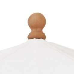 Glatz Piazzino Stockschirm Ø350cm Vanilla -Garten Leben glatz piazzino stockschirm o350cm ahornholz 453 vanilla 4