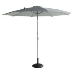 Hartman Sophie+ Sonnenschirm Ø300cm Carbon Black/Misty Grey