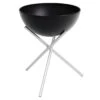 Höfats BOWL 70 Feuerschale Mit Dreibein Edelstahl/Stahl Silber/Schwarz -Garten Leben hoefats bowl 70 feuerschale mit dreibein edelstahl stahl 1464466 1