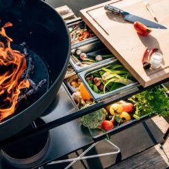 Höfats Fire Kitchen Outdoorküche 118x55x81cm Schwarz 9 Höfats Fire Kitchen Outdoorküche 118x55x81cm Schwarz -Garten Leben hoefats fire kitchen outdoorkueche 118x55x81cm 1501767 4