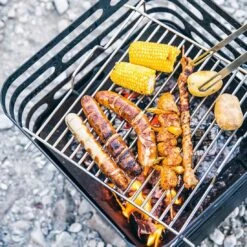 Höfats CUBE Grillrost Aus Edelstahl Zu Feuerkorb Cube Silber -Garten Leben hofats grillrost fur cube 4