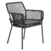 Interliving 7002 Armlehnstuhl Aluminium/Rope/Olefin Anthrazit/Grau -Garten Leben interliving catona armlehnstuhl aluminium rope olefin 1447933 1