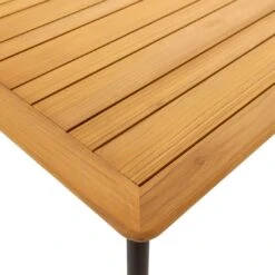 Interliving 7001 Gartentisch 260x95cm Aluminium/Teak Anthrazit/Natur -Garten Leben interliving meria gartentisch 260x95cm aluminium teak 1447790 4