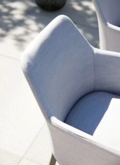 Interliving 7003 Diningstuhl Aluminium/Acryl Anthrazit/Grau -Garten Leben interliving nomen diningstuhl aluminium polster 1447955 3