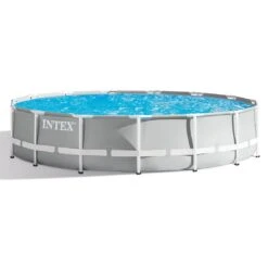 Intex PrismFrame Pool-Set Inkl GS Filterpumpe Ø457x107cm 11 Intex PrismFrame Pool-Set Inkl GS Filterpumpe Ø457x107cm -Garten Leben intex prismframe pool set inkl gs filterpumpe o457x107cm 1186771 3