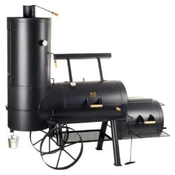 Joe's BBQ Smoker 24" Chuckwagon Catering Schwarz