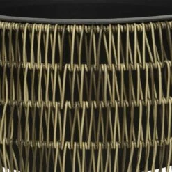 Kaemingk Kate Pflanztopf-Set 2-tlg. Polyrattan Dunkelbraun -Garten Leben kaemingk kate pflanztopf set 2 tlg polyrattan 1400853 2