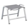 Kettler Cirrus Hocker Aluminium/Textilene Silber/Anthrazitgrau 2 Kettler Cirrus Hocker Aluminium/Textilene Silber/Anthrazitgrau -Garten Leben kettler cirrus gartenhocker silber anthrazit grau 0100303 0000 1